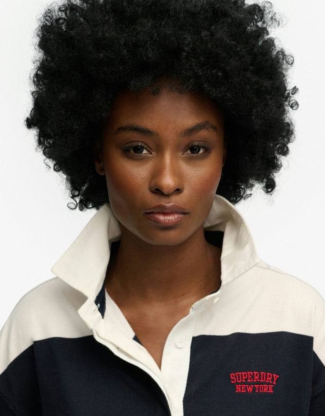 Superdry - Heritage Stripe Rugby Top