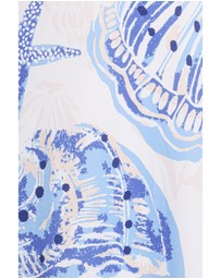 Petal & Pup - Peregian Strapless Maxi Dress - Blue Seashells