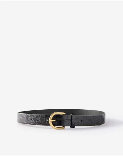 Cotton On - Croc Embossed Belt