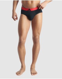adidas Sportswear - 3 Pack Active Flex Cotton Brief Underwear