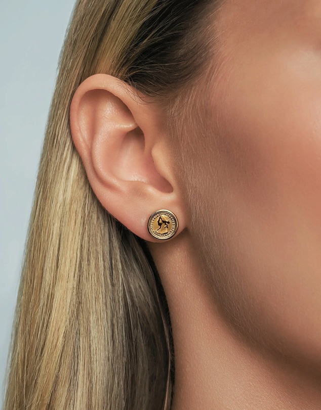Von Treskow - Micro Coin Studs