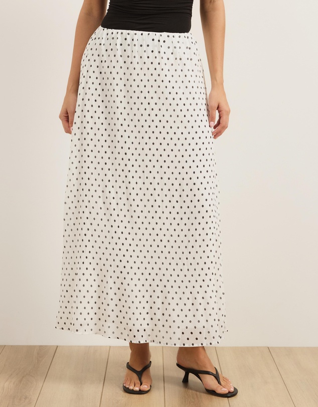 Atmos&Here - Plisse Maxi Skirt