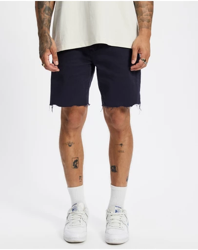 Thrills - Bones Raw Slim Denim Shorts