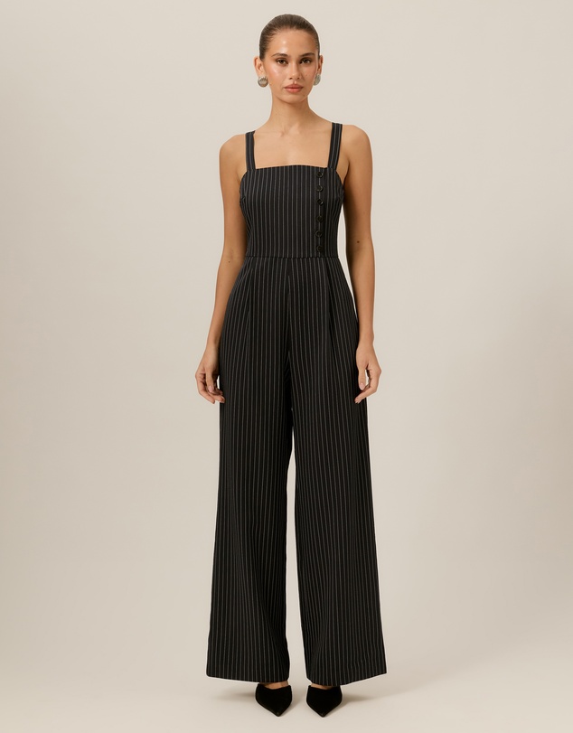 Tussah - Lucille Pinstripe Jumpsuit