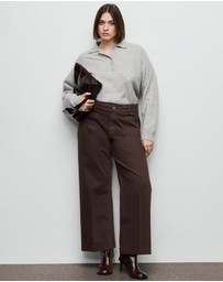 M.N.G - Wide-Leg Jeans With Pockets