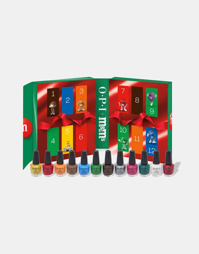 O.P.I - OPI x M&M's Collection Mini Nail Lacquer 12PC Advent Calendar