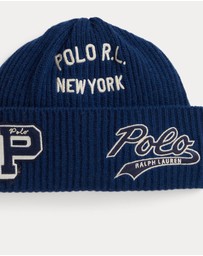 Polo Ralph Lauren - Logo-Patch Wool-Blend Watch Cap