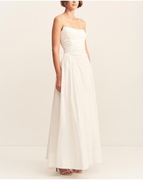 Shona Joy - Morton Strapless Panelled Maxi Dress