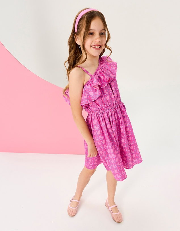 Rock Your Kid - Barbie Off The Shoulder Dress - Kids