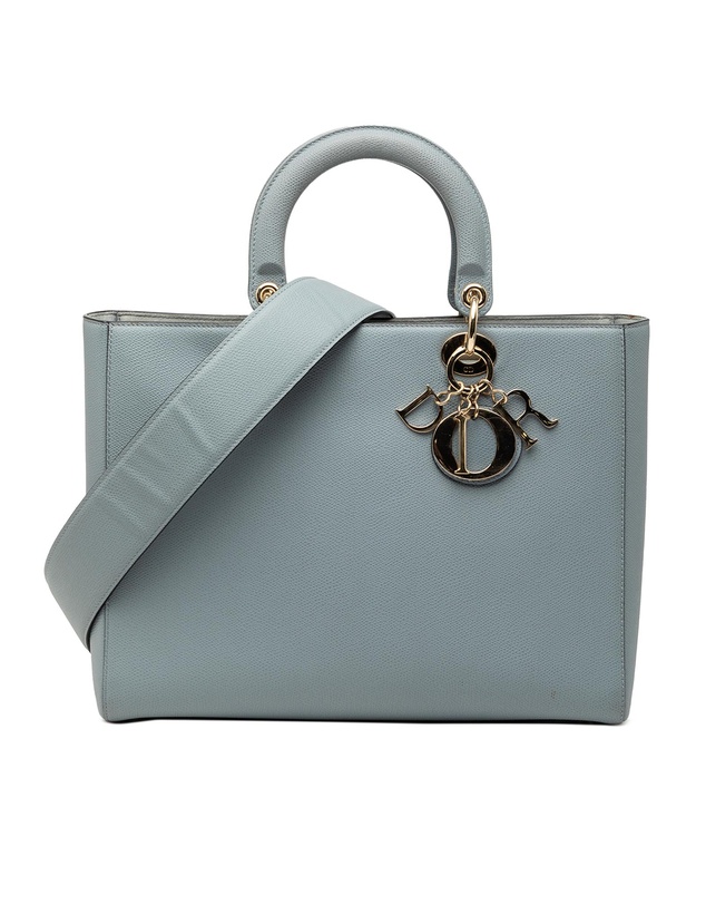 Pre-Loved by Azura Reborn - Pre-Loved Large Grained Calfskin Lady Dior