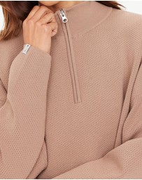 The Upside - Veneto Carter Knit Zip Top