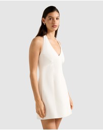 Forever New - Riley Structured Halter Neck Mini Dress
