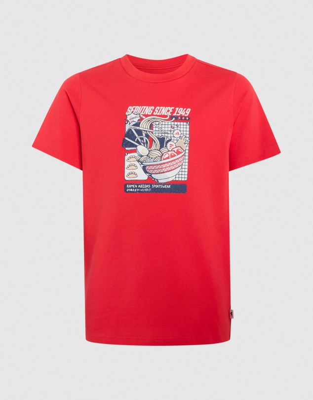 adidas Sportswear - Ramen Graphic T-Shirt - Kids-Teens