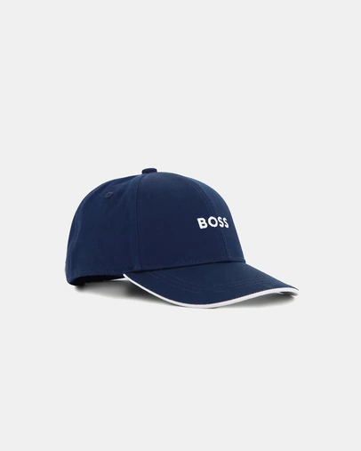 BOSS - Contrast Brim Logo Cap - Babies