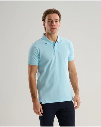 3 Wise Men - 3 Wise Men Portland Polo Shirt - Soft Blue