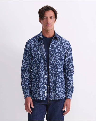 Sportscraft - Rope Long Sleeve Print Shirt