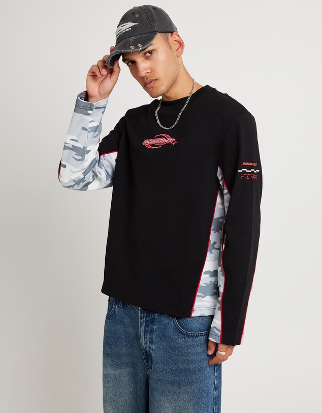 Insight - Fluid Camo Long Sleeve T-Shirt