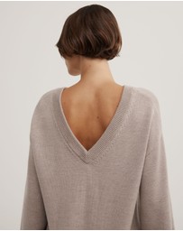 Witchery - Scarf Detail Knit