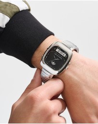 adidas Originals - Retro Wave Three 37mm Stainless Steel Expansion Band Watch
