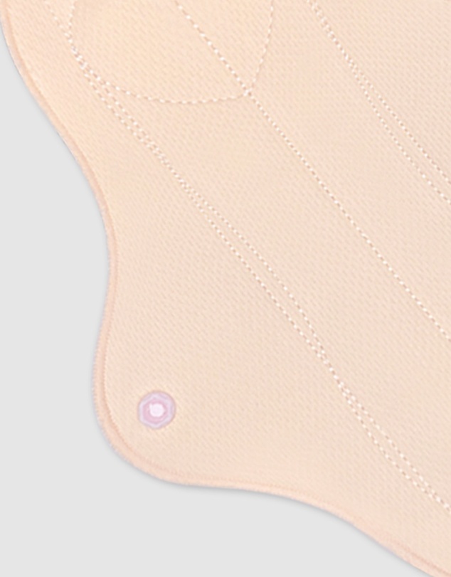 B Free Intimate Apparel - Ultra Thin Long Reusable Panty Liner With Wings - 10 Pack