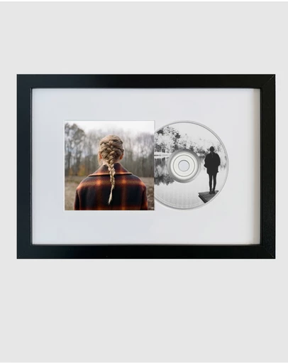 iWorld - Taylor Swift - Evermore - CD Framed Album Art