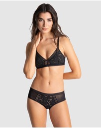 Passionata - Gardenia Wirefree Triangle Cup Sheer Lace Bralette