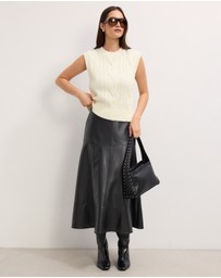 The Fated - Nickson Round Neck Knit Vest