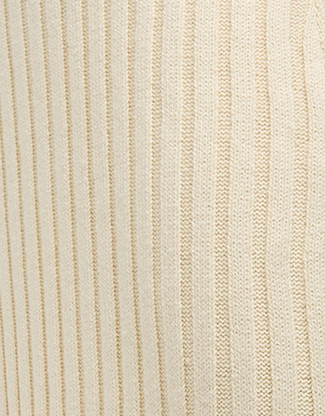 FRIEND of AUDREY - The Cotton Rib Midi Skirt