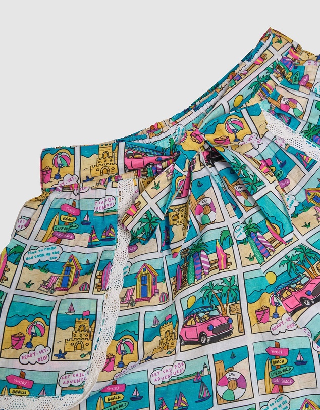 Olga Valentine - Cotton Shorts