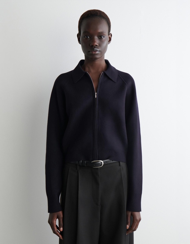 COS - Double-Faced Knitted Jacket