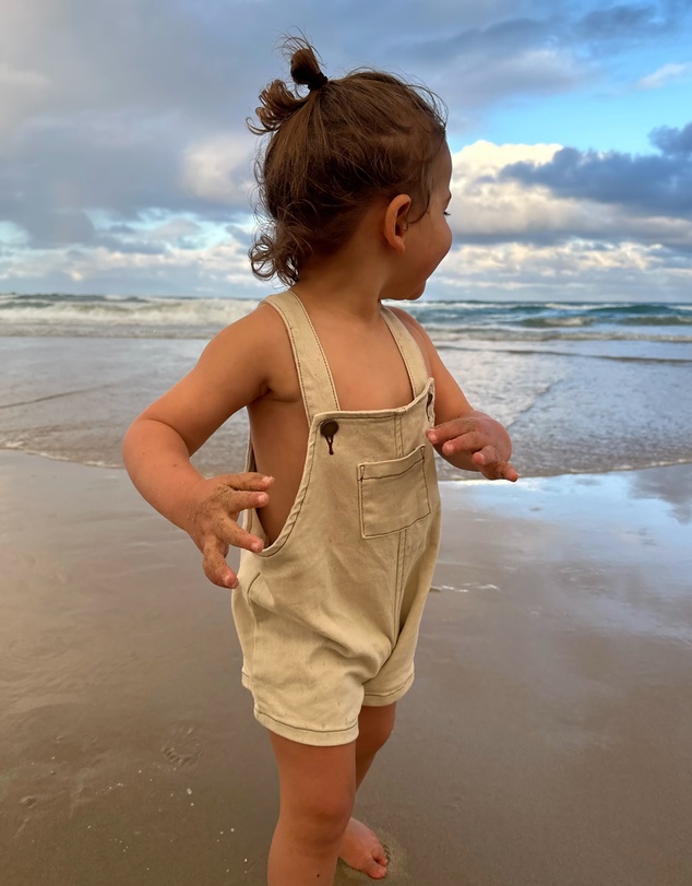 All Fenix - Mini Denim Overalls - Babies