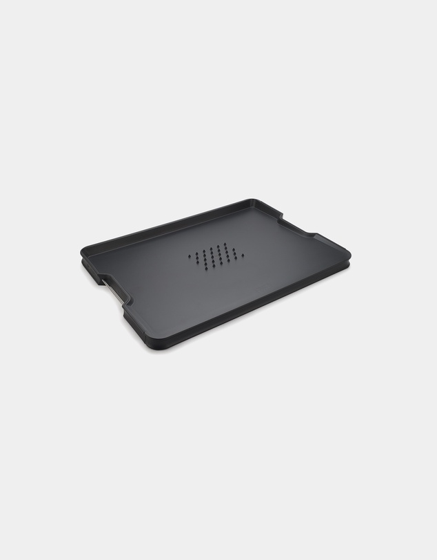 Joseph Joseph - Cut&Carve™ Plus Extra-Large Multi-function Chopping Board (Black)