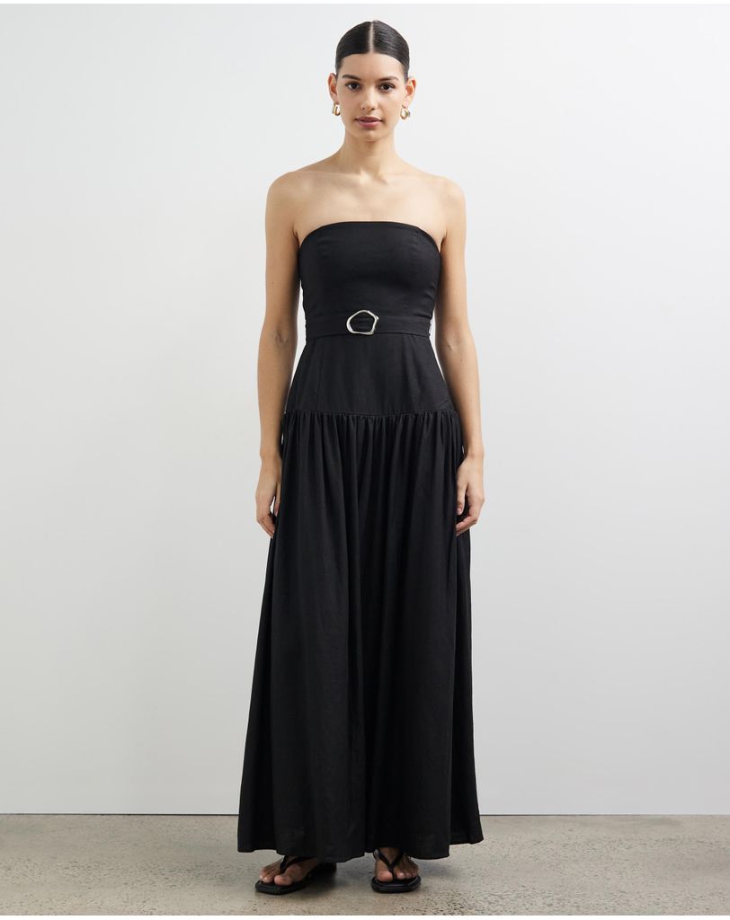 Romy Drop Waist Maxi Dress by Minima Esenciales Online | THE ICONIC |  Australia