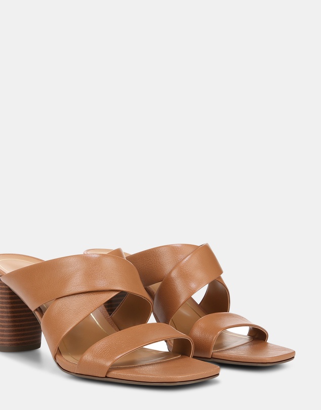Vionic - Merlot Heeled Sandal - Toffee