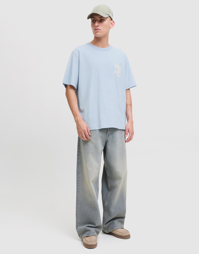 Jack & Jones - Jorgramercy Mono Tee SS Crew Neck