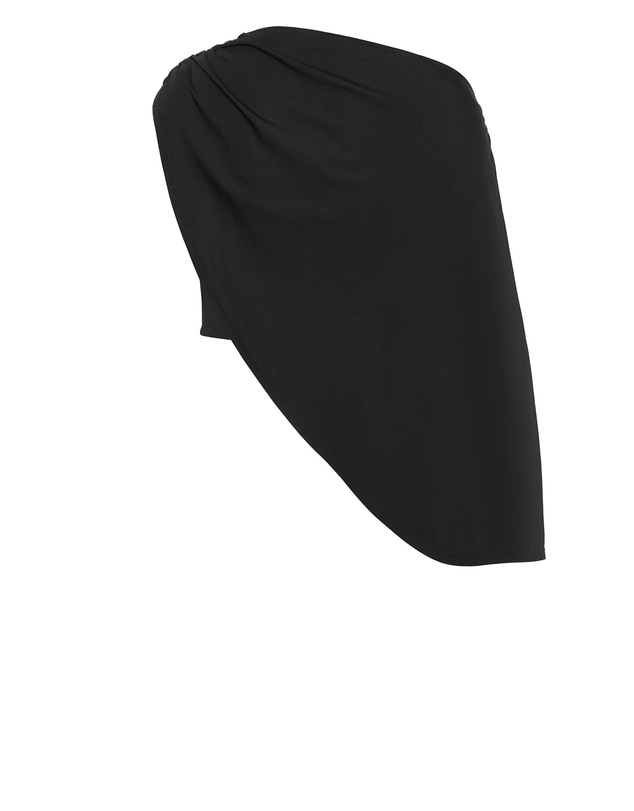 City Chic - Plus size Koko Off Shoulder Cape Top - black