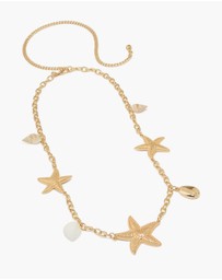 Lovisa - Gold Starfish & Sea Charms Belt