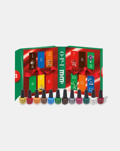 O.P.I - OPI x M&M's Collection Mini Nail Lacquer 12PC Advent Calendar