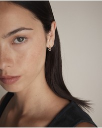 MIMCO - Nimbus Charm Hoop Earrings