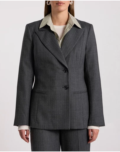 David Lawrence - Domini Pinstripe Blazer
