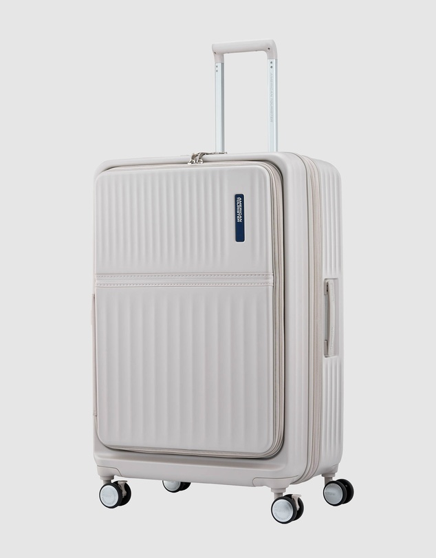 American Tourister - Tranto Check-In Large 76Cm Suitcase Expandable Book & Centre Opening