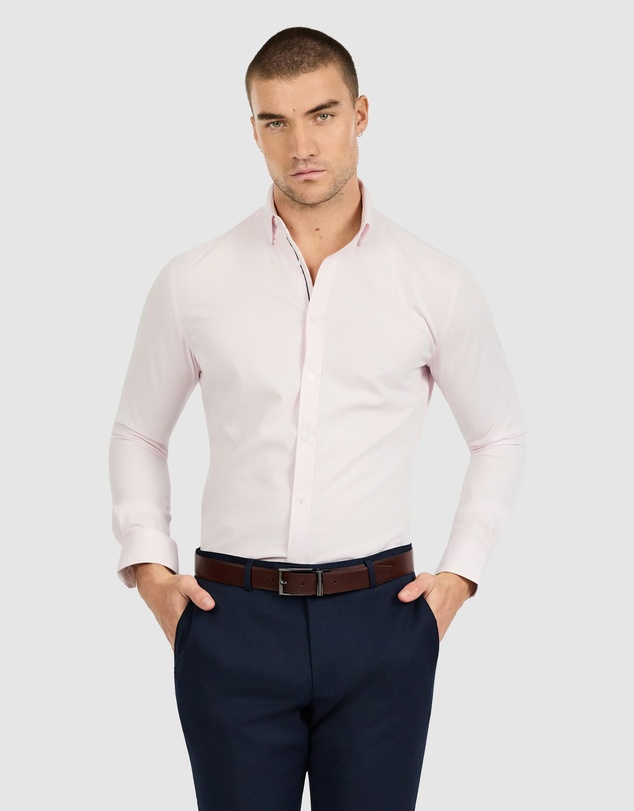 Tarocash - Iko Slim Stretch Bamboo Shirt