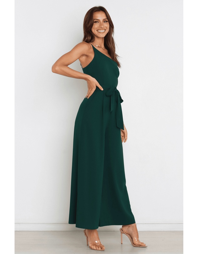 Petal & Pup - Leyton Jumpsuit - Emerald