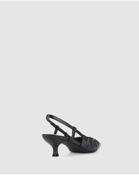 Verali - Lucius Slingback Kitten Heels