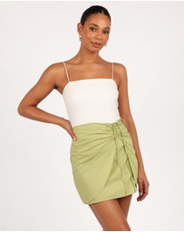 Petal & Pup - Mirha Mini Skirt - Meadow Green