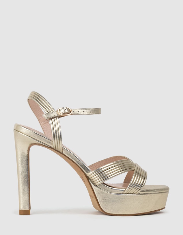 Edward Meller - SIERRA110 Tubed V Front Platform Sandal