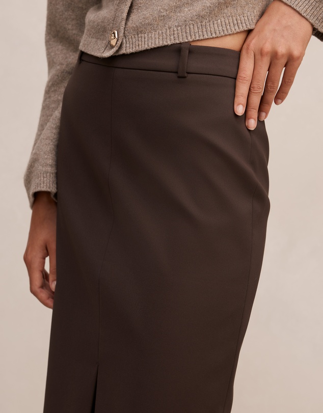 Forever New - Lucy Belted Pencil Skirt