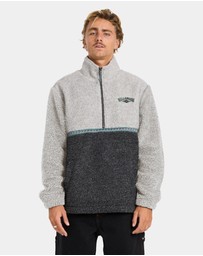 Billabong - Mens Tombstone Mock Neck Fleece Top