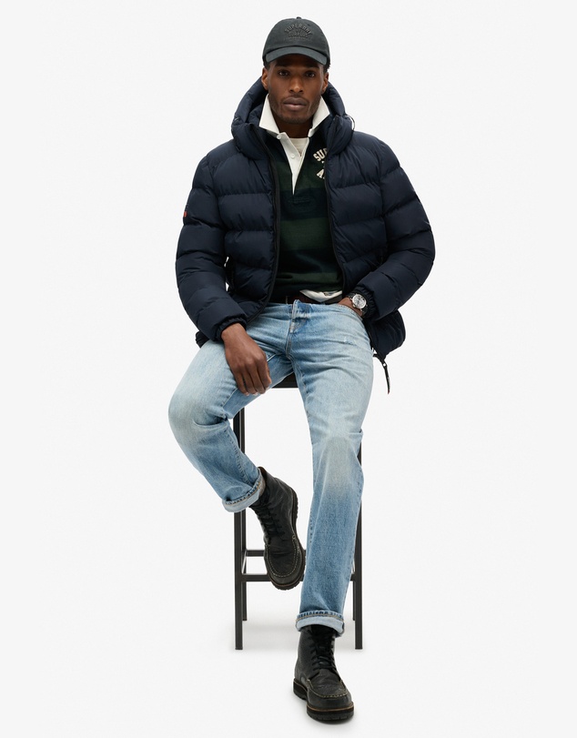 Superdry - Hooded Sports Puffer Jacket
