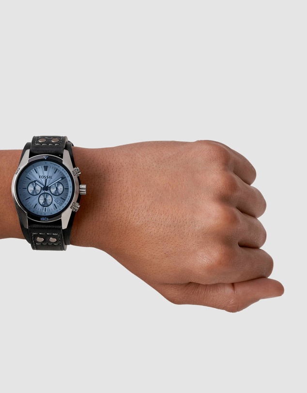 Fossil - Coachman Black Chronograph Watch